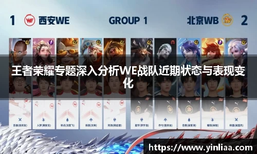 王者荣耀专题深入分析WE战队近期状态与表现变化